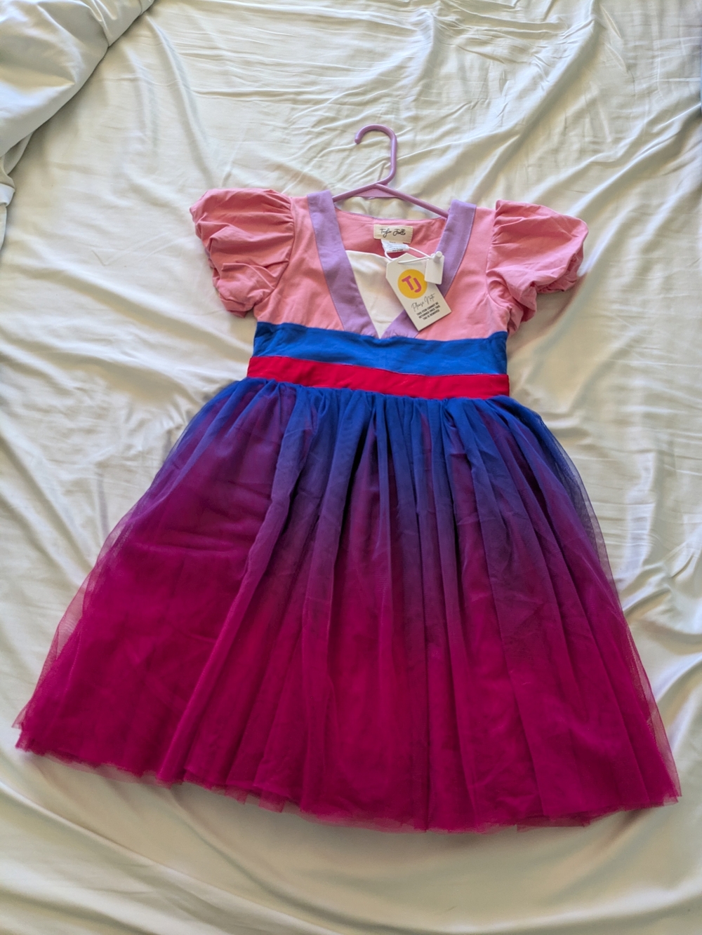 Taylor Joelle Pink Mulan Size 8 Dress NWT
